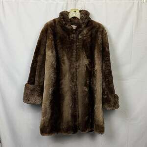 Famous Barr Vintage 60s Crushed Sheared Beaver Fur Coat Brown Jacket